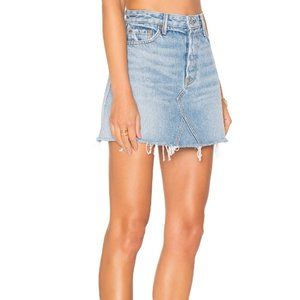 GRLFRND Denim Eva, Denim Mini Skirt
